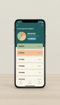 Personalized Insights View For Goal Tracking